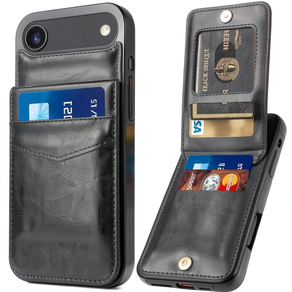 Entronix Slim Leather Wallet Case iPhone 17 Air Protection-0
