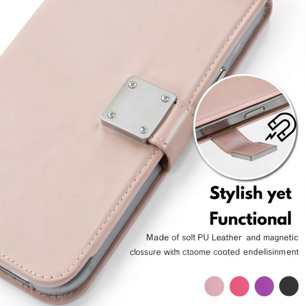 Entronix iPhone 17 Wallet Case PU Leather Protection-5