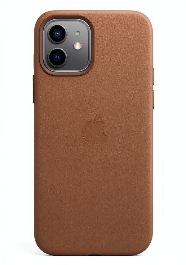 Apple Leather Case with MagSafe for iPhone 12 and 12 Pro-0