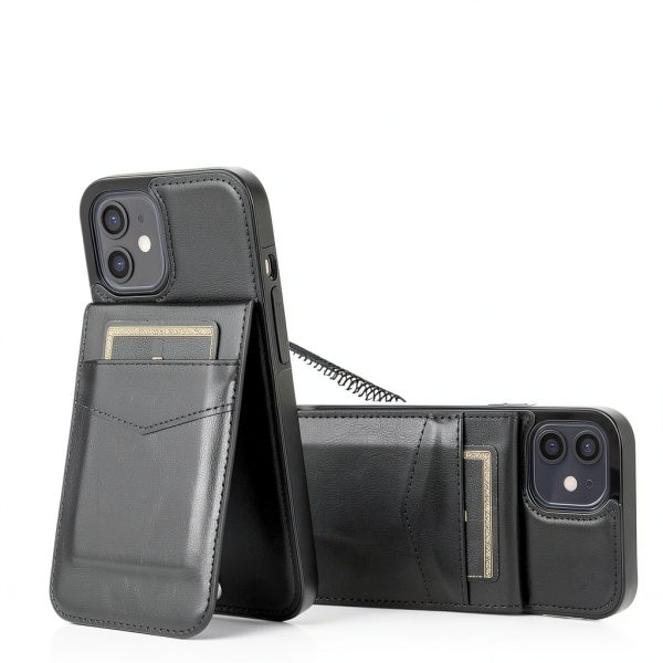 Entronix iPhone 14 Pro Max Leather Wallet Case Stand-5