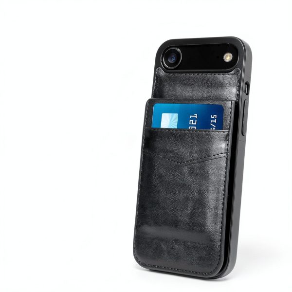 Entronix Slim Leather Wallet Case iPhone 17 Air Protection-3