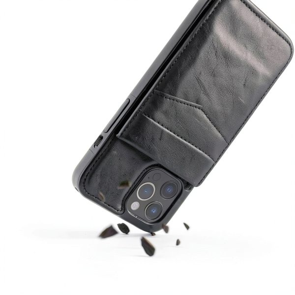 Entronix Leather Wallet Case iPhone 16 Pro Max Protection-1