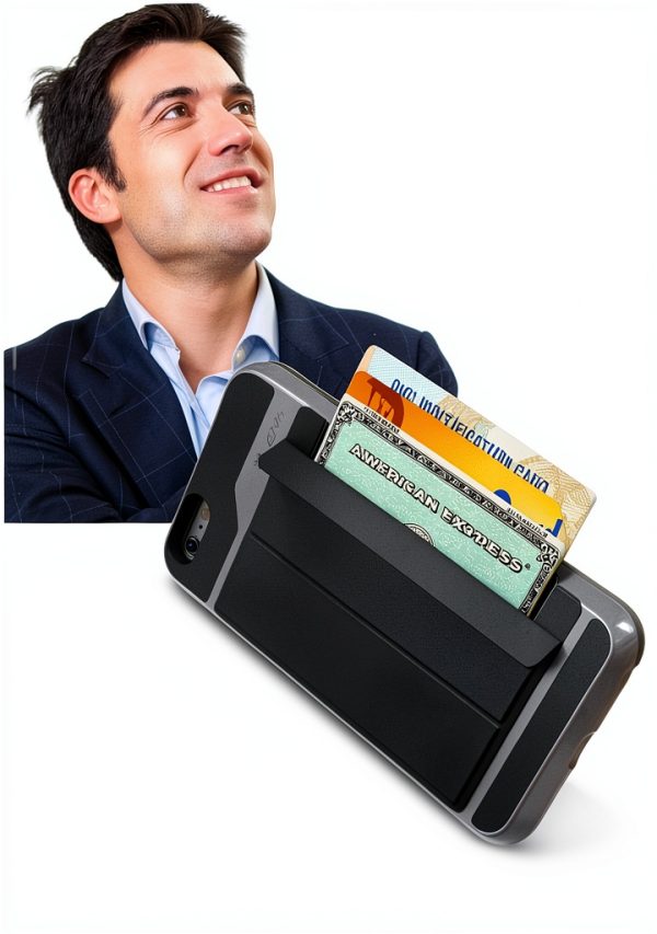 VENA iPhone 6S Plus Wallet Case Card Holder Drop Protection-4