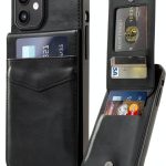 Entronix Leather Wallet Case iPhone 12 Protection Stand-0