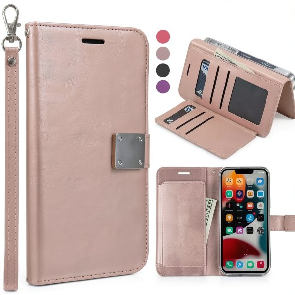 Entronix iPhone 17 Air Wallet Case PU Leather Protection-3