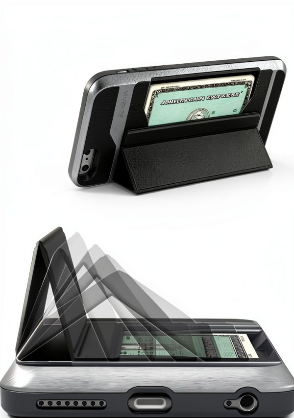 VENA iPhone 6S Plus Wallet Case Card Holder Drop Protection-6