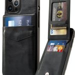 Entronix Leather Wallet Case iPhone 15 Pro Black Navy-0