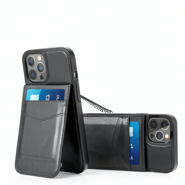 Entronix Leather Wallet Case iPhone 16 Pro Max Protection-2