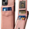 Entronix Leather Wallet Case iPhone 13 Protection Stand-1