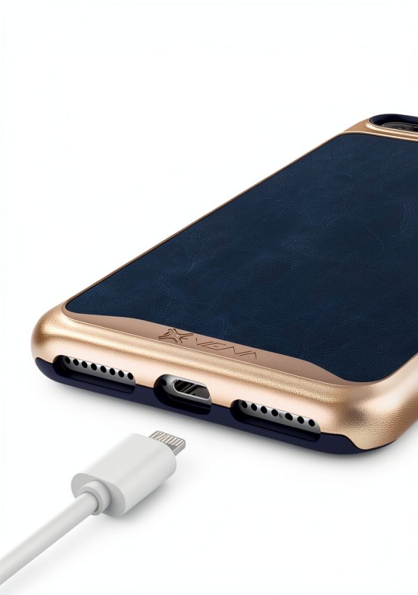 Vena vLuxe Leather Case iPhone 7 Plus 8 Plus Dual Layer-5