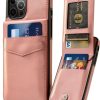 Entronix iPhone 14 Pro Max Leather Wallet Case Stand-1