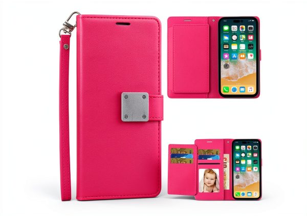 Entronix iPhone XR Wallet Case PU Leather Protection-6