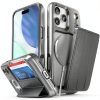 Vena iPhone 17 Pro Max Magnetic Wallet Case Black Blue-0