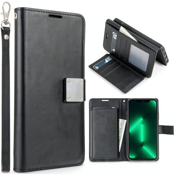 Entronix iPhone XR Wallet Case PU Leather Protection-5