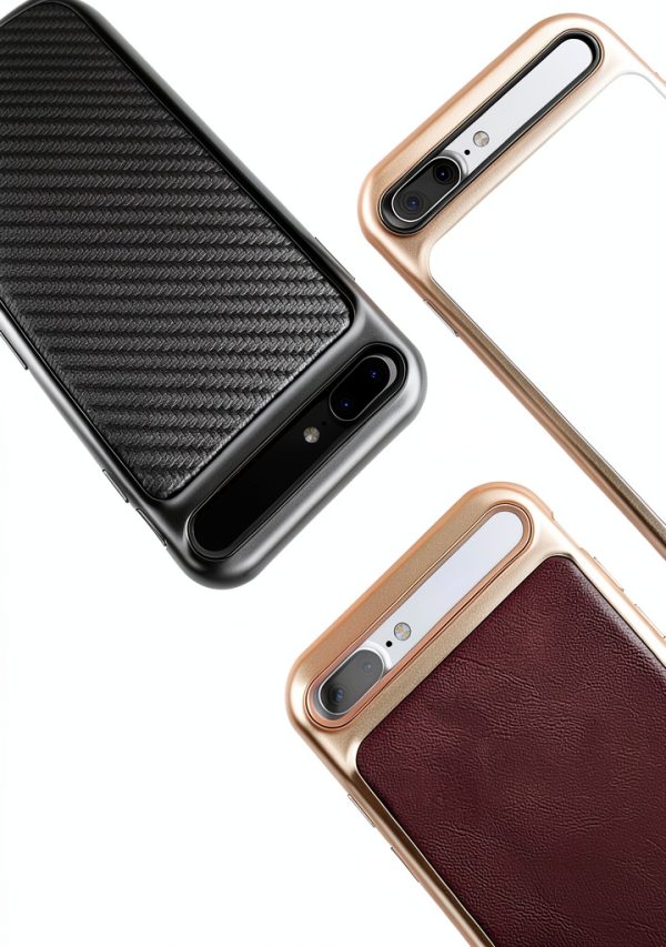 Vena vLuxe Leather Case iPhone 7 Plus 8 Plus Dual Layer-9