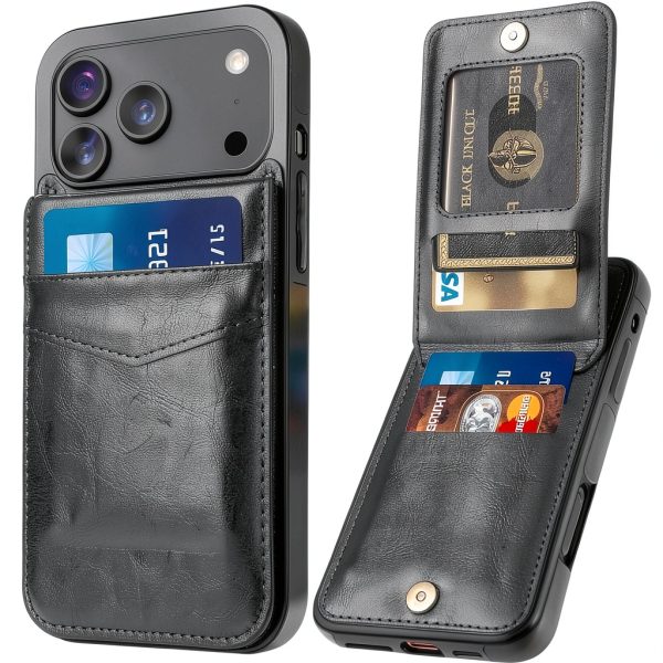 Entronix Slim Leather Wallet Case iPhone 17 Pro Max-0