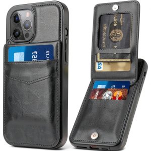 Entronix Leather Wallet Case iPhone 16 Pro Max Protection-0