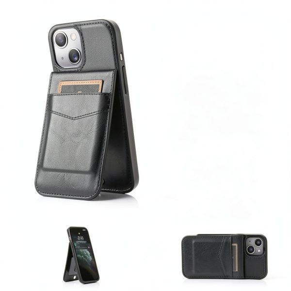 Entronix Slim Leather Wallet Case iPhone 17 Air Protection-5