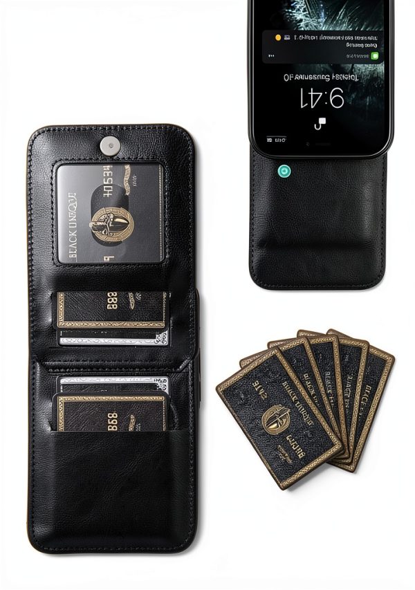 Entronix Slim Leather Wallet Case iPhone 17 Pro Max-4