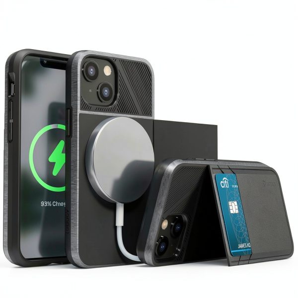 Vena iPhone 13 Mini Wallet Case RFID Blocking Kickstand-0