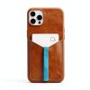 Leather iPhone Card Holder Case Premium Full Grain Wallet-1
