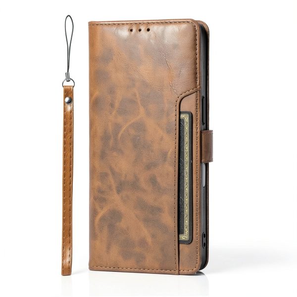 SaharaCase Leather Folio Wallet Case iPhone 17 Pro Canyon-0