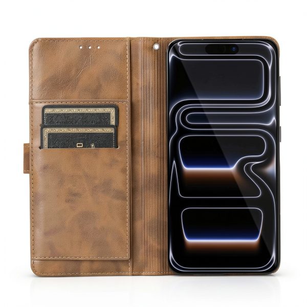 SaharaCase Leather Folio Wallet Case iPhone 17 Pro Max-2