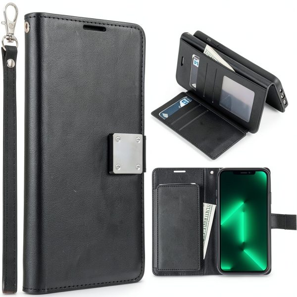 Entronix iPhone 14 Pro Wallet Case PU Leather Protection-5