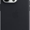 Apple Leather Case with MagSafe for iPhone 14 Pro Protection-2