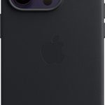 Apple Leather Case with MagSafe for iPhone 14 Pro Protection-0