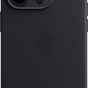 Apple Leather Case with MagSafe for iPhone 14 Pro Protection-0