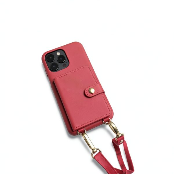 Bryten Silverlake Vegan Leather Crossbody Phone Case Wallet-5