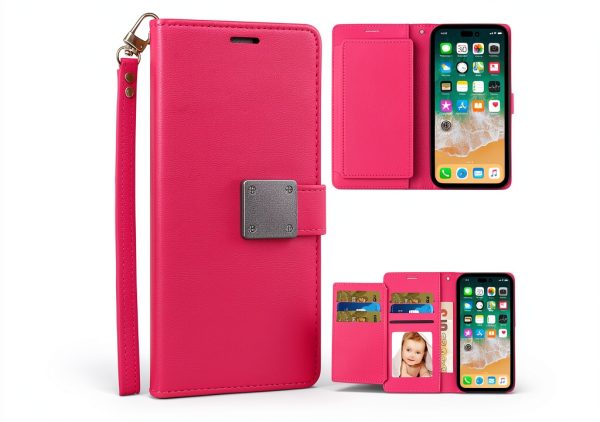 Entronix iPhone 14 Pro Wallet Case PU Leather Protection-6