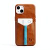 Leather iPhone Card Holder Case Premium Full Grain Wallet-3
