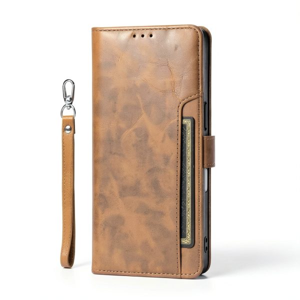 SaharaCase Leather Folio Wallet Case iPhone 17 Pro Canyon-1