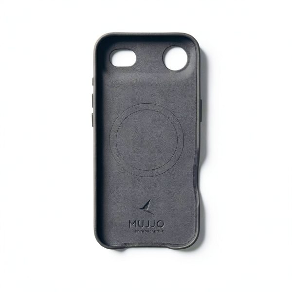 Mujjo Full Leather iPhone Case Velore Leather MagSafe-2