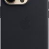 Apple Leather Case with MagSafe for iPhone 14 Pro Protection-1